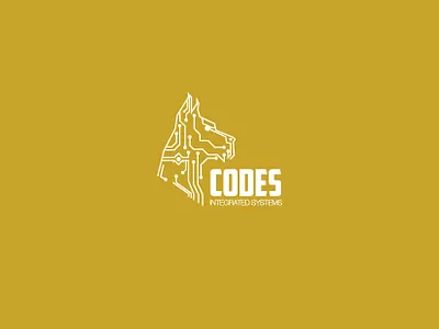 CODES logo brand identity branding branding and identity branding design cairo design dog dog art dog head dog illustration dog logo idenity identity branding identity design illustration logo logodesign security security logo tech