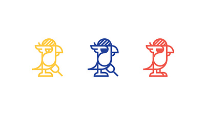 3 Parrots brand identity branding branding and identity branding design cairo design illustration logo logodesign parrot ui