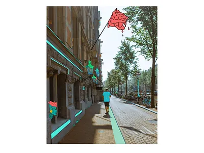 Amsterdam amsterdam boy boyfriend illustration street art streetart streetwear