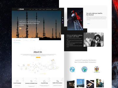 CRAN Website Redesign design dribbble best shot illustration landing page minimal typography ui ux web website