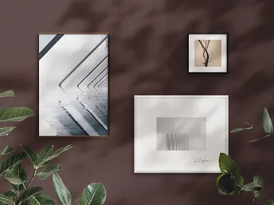 Frame Natural Overlays Mockup Kit brand creativemarket frame light minimal mockup natural overlay photo photoshop picture presentation realistic shadow showcase template wall