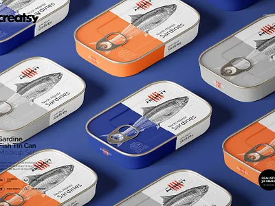 Sardine Fish Tin Can Mockup Set can can mockup can mockup set can mockups cans fish fish can fish mockup fish tin can fish tin cans food mock up mockup mockups package packaging sardine fish sardine fish can sardine fish tin sardines