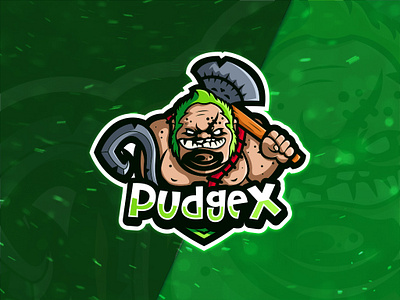 PudgeX logo design character characterdesign characters design designer dota dota 2 dota2 illustraion logo logo designer logotype mascot mascot character mascot logo mascotlogo team vector