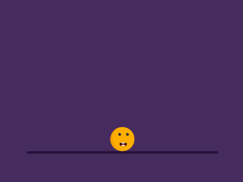 Smiley Bounce 2d 2d art 3d adobe adobe illustrator aftereffects animated animated gif animation art design dribbble flat illustration minimal smiley face vector yellow