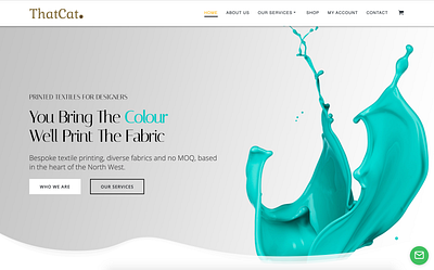 That Cat Site branding design graphic design logo web website