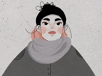 AUTUMN VIBES art illustration design artists artist creative design graphic graphics illustration logo paper picture sketchbook