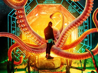 Go Wild adobe art behance design digital man photomanipulation photoshop red surreal