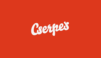 Cserpes Logo bar brand brand identity branding breakfast calligraphy cheese coffee cserpes dairy handmade identity lettering logo logotype manufacture milk milk bar red tejivó