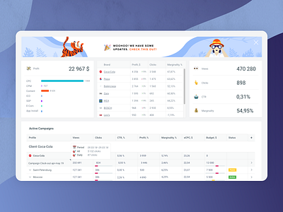 Dashboard illustration ui updates ux