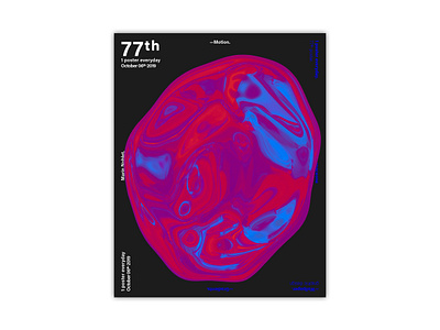 #77 — Motion. branding cover design design identity illustration illustrator typography vector