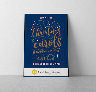 Christmas Poster christmas illustration poster poster art