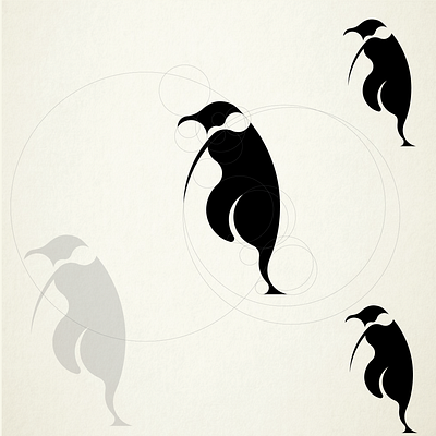 penguin flat flatdesign icon illustration logo penguin