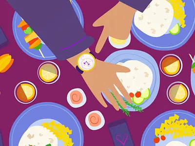 Frozen dreams baby design drawing editorial flat hand drawing illustration journalism lunch women