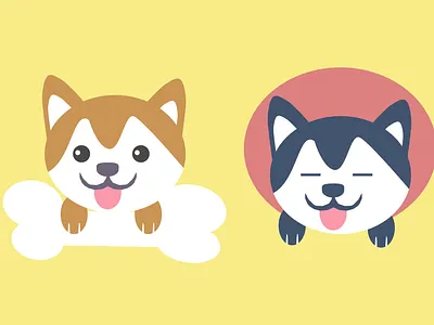 Inktober 2019 - Day 6 - Husky cute design dogs husky inktober inktober2019