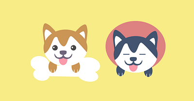 Inktober 2019 - Day 6 - Husky cute design dogs husky inktober inktober2019