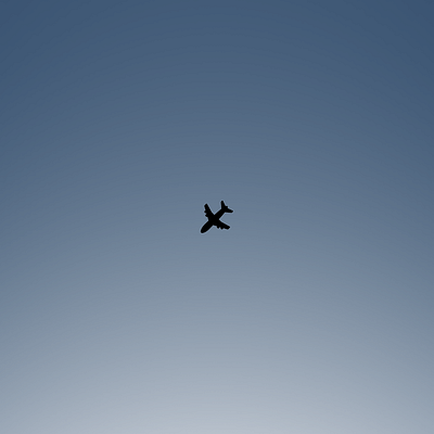 Plane in the sky blue flat design illustration illustrations instagram photoshop plane sky vector art