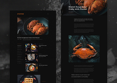 Speed UI - Blog Template art direction blog dark theme dark ui design speed ui template templatedesign ui visual design web webdesign