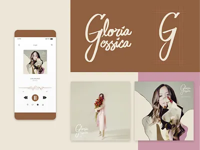 GJ Logos album art album cover branding icon logo logodesign logotype music symbol symbols