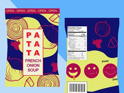 Snack Bag Package Design branding business chips crisps digital design graphics illustrator package package design packagedesign snacks vector