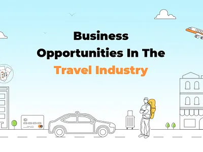 Popular Business Opportunities in the Tourism Industry app design character design icon illustrator landingpage ui ux vector website