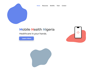 Mobile Health Website - Home branding graphic graphics health health app health care healthcare healthy illustrations web web design webdesign website website concept website design websites