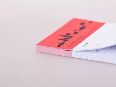 Kulturcafé – Receipt black branding clean design minimal minimalistic print printdesign red visual identity