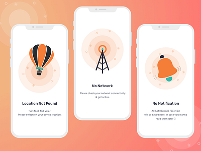 Empty_State branding design emptystate illustration location no internet notification ui