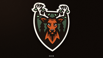 📝 Deer - Mascot Logo ✏️ animal art branding deer deer logo design esport esportslogo gaming illustration logo logo design mascot logo