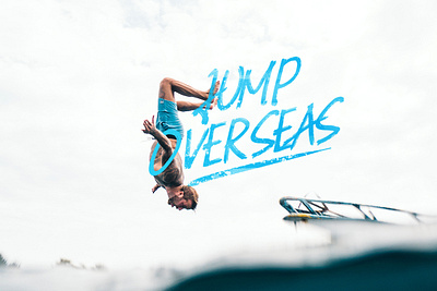 Jump Overseas brush font brush lettering brushtype font fonts lettering art svg font typeface typography