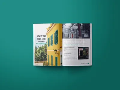 Real-estate Book Layout Design book layout design brochure design design flyer graphic graphic design interior layout design print design
