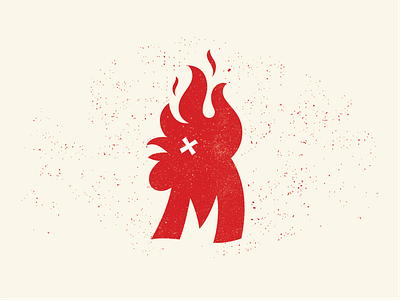 Mico's Hot Chicken burn chicken chicken wings flames hot red restaurant spicy