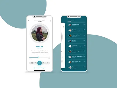 Music App Design | Spotify Re-design adobe xd clean app ui ios app design ios design mobile ui music app music player