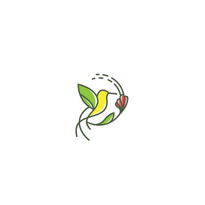 natural bird animasi branding desain design icon illustration ilustracion logo merek vektor