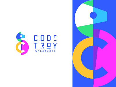 Code Troy - Logotype branding corporate brand identity corporate branding corporate identity corporate identity design design graphic design logo logo design logo design branding logodesign logotype logotype design mark marks vector