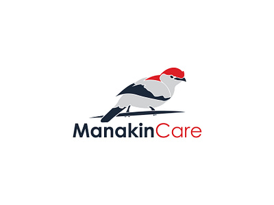 Manakin Care bird bird logo birds branding graphicdesign icon illustration illustrator logo logo type logodesign minimalism unique vector vector art