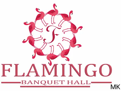 FLAMINGO BANQUET LOGO flamingobanquethall mkdesign