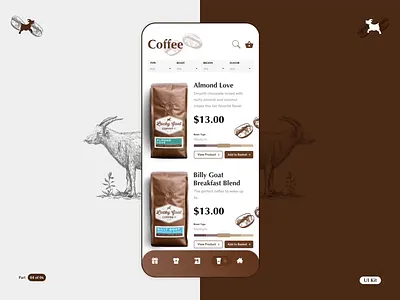 LGC - Coffee App - Part 04 of 06 ae animation app design flat ios motion product design sketch typography ui uikit ux vector vector illustration