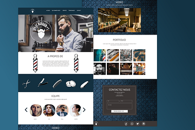 Barber webdesign ux web