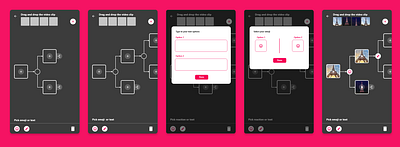 ForkIt - AR video Social app app design illustration ui