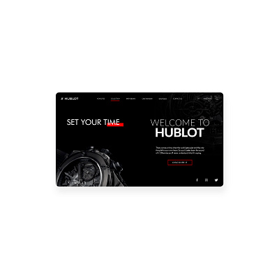 HUBLOT UI Kit design ui ui ux design ui ux kit pricing ui ux user uidesign ux ux design watch