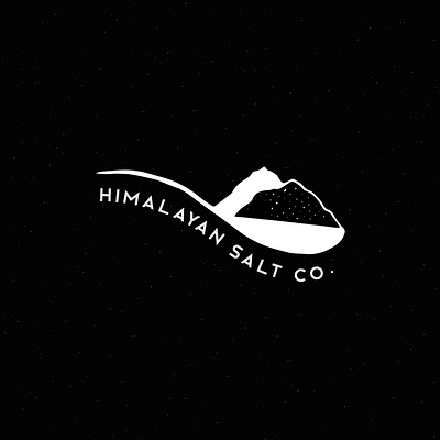 HIMALAYAN SALT CO. illustration logo