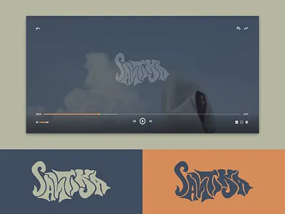 Santika // Fashion video badge branding fashion fashion brand logo logo design logotype symbol video vintage