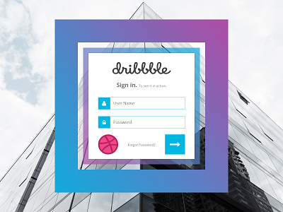 Dribbble Signin login login design login form login page login screen sign sign in sign in form sign in page sign in screen ui ui ux ux