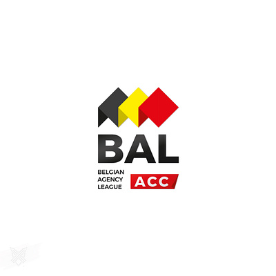 BELGIAN AGENCY LEAGUE design logo