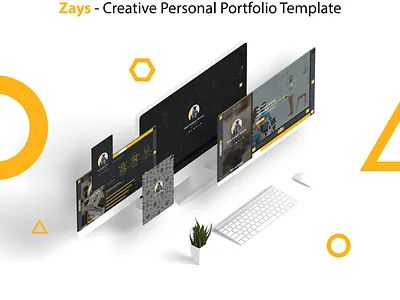 Zays - Creative Personal Portfolio Template ajax clean creative designer developer gallery minimal modern onepage personal photographer portfolio resume vcard