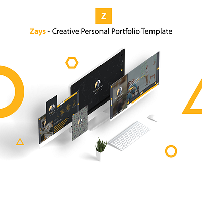 Zays - Creative Personal Portfolio Template ajax clean creative designer developer gallery minimal modern onepage personal photographer portfolio resume vcard