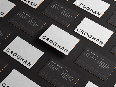 Croghan brand design brand identity branding branding agency branding and identity branding design branding design agency business card business card design business cards design design agency graphic design identity logo logo design logo designer logotype typography visual identity