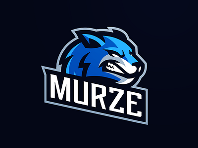 Wolf Mascot Logo dog logo esports logo sports logo wolf wolf design wolf icon wolf logo wolf mascot