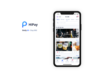 Special Promotion - HiPay Mobile App 002 app design ui ux