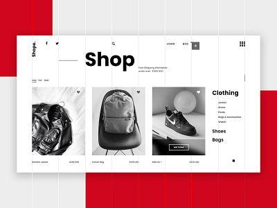 Website UI-UX Exploration aniamtion coloful design logo design photoshop typography ui ui ux design ux website concept
